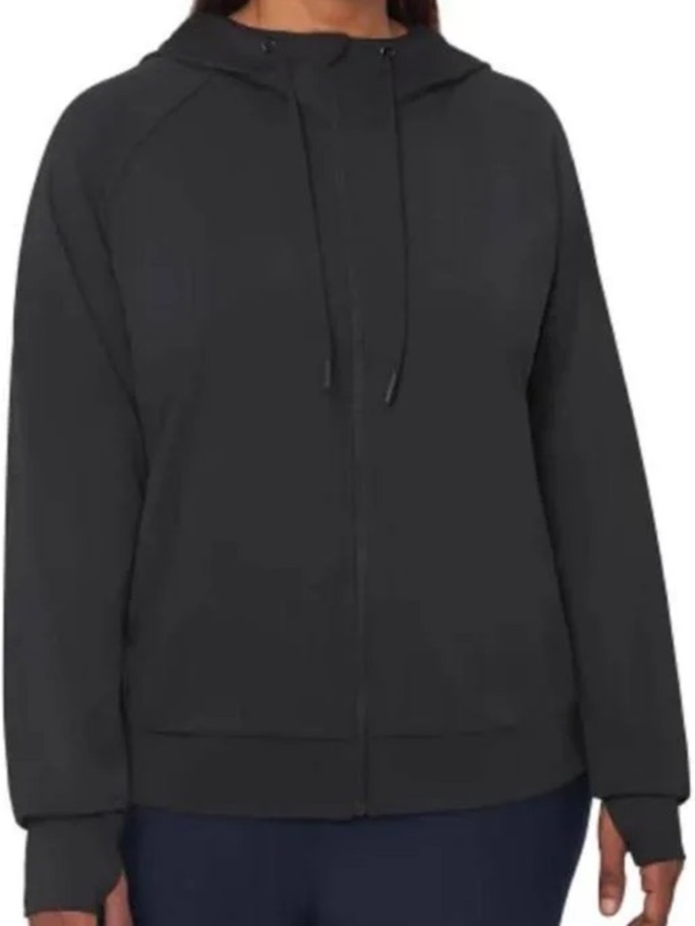 Mondetta Women's Moisture Wicking Lightweight Full Zip Hoodie Jacket